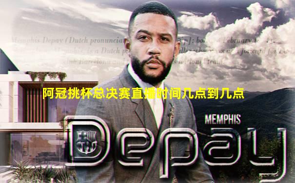 阿冠挑杯总决赛直播时间几点到几点